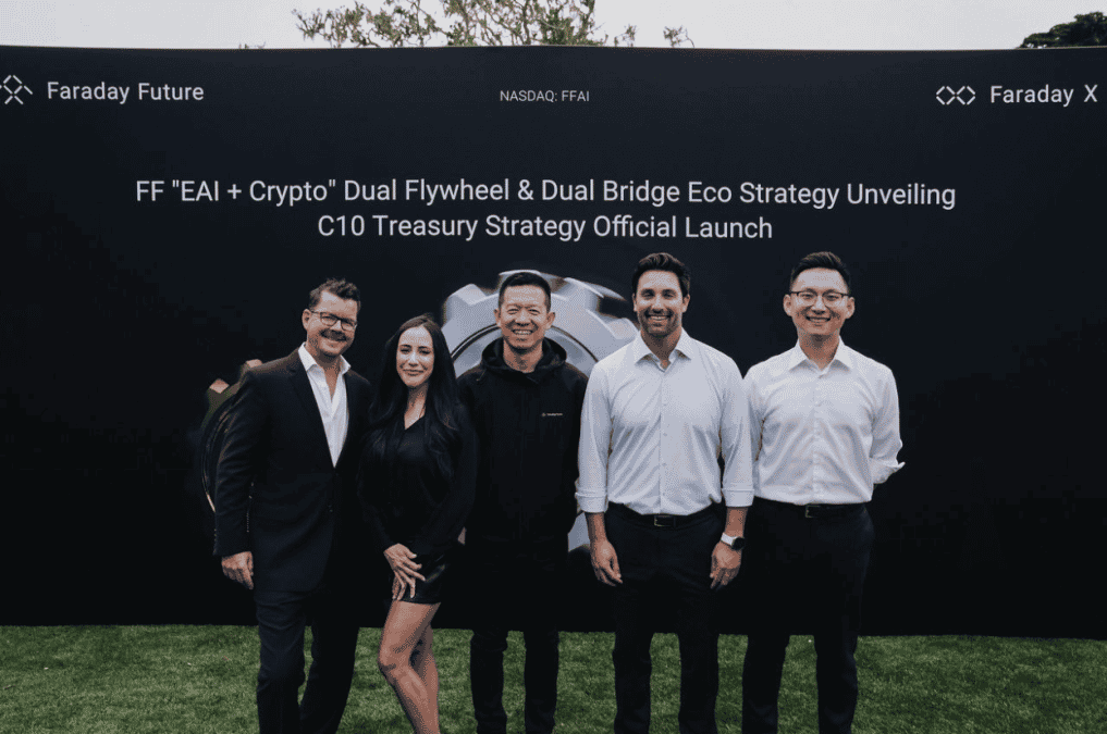 Faraday Future Launches its "EAI + Crypto" Dual-Flywheel Strategy, Unveils "C10 Index" and First U.S.-Listed "C10 Treasury" Product